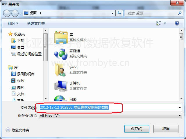 保存路径